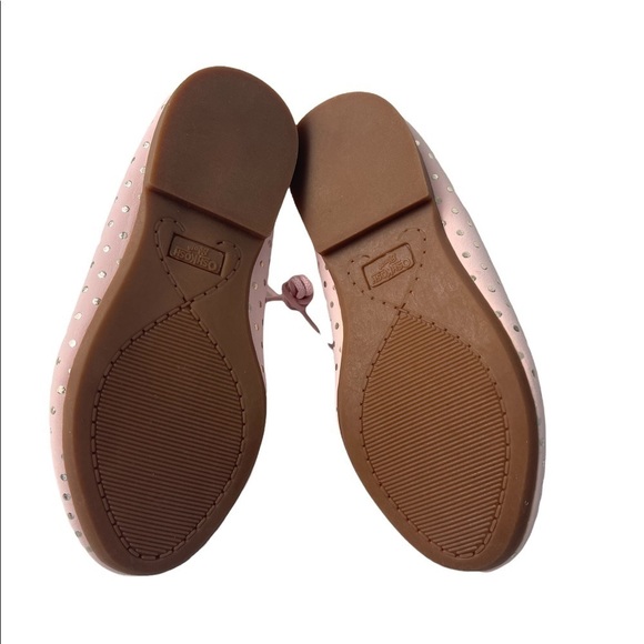 OshKosh B'Gosh Pink Polka Dot Karlie-G Toddler Shoes Size 7 - Picture 5 of 6